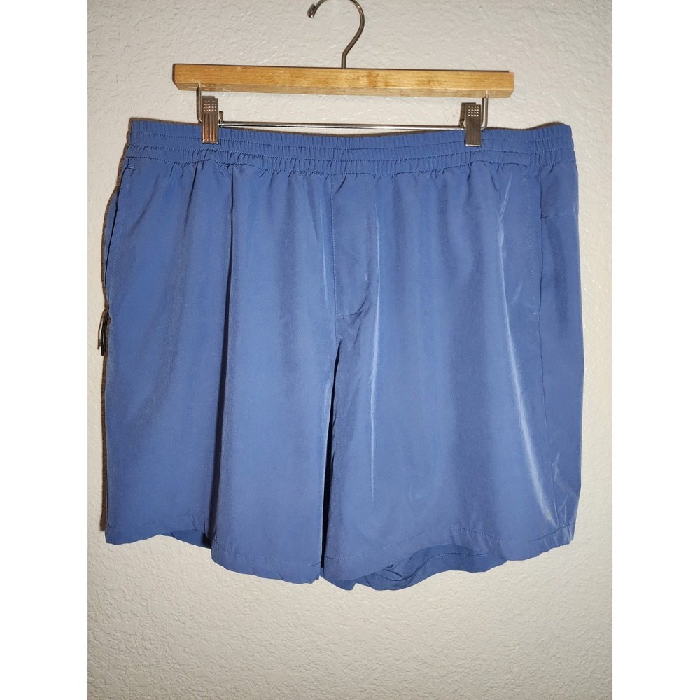 Gap Fit Men's Nylon Blue Athletic Shorts, Size XL, Inseam 7", Breathable